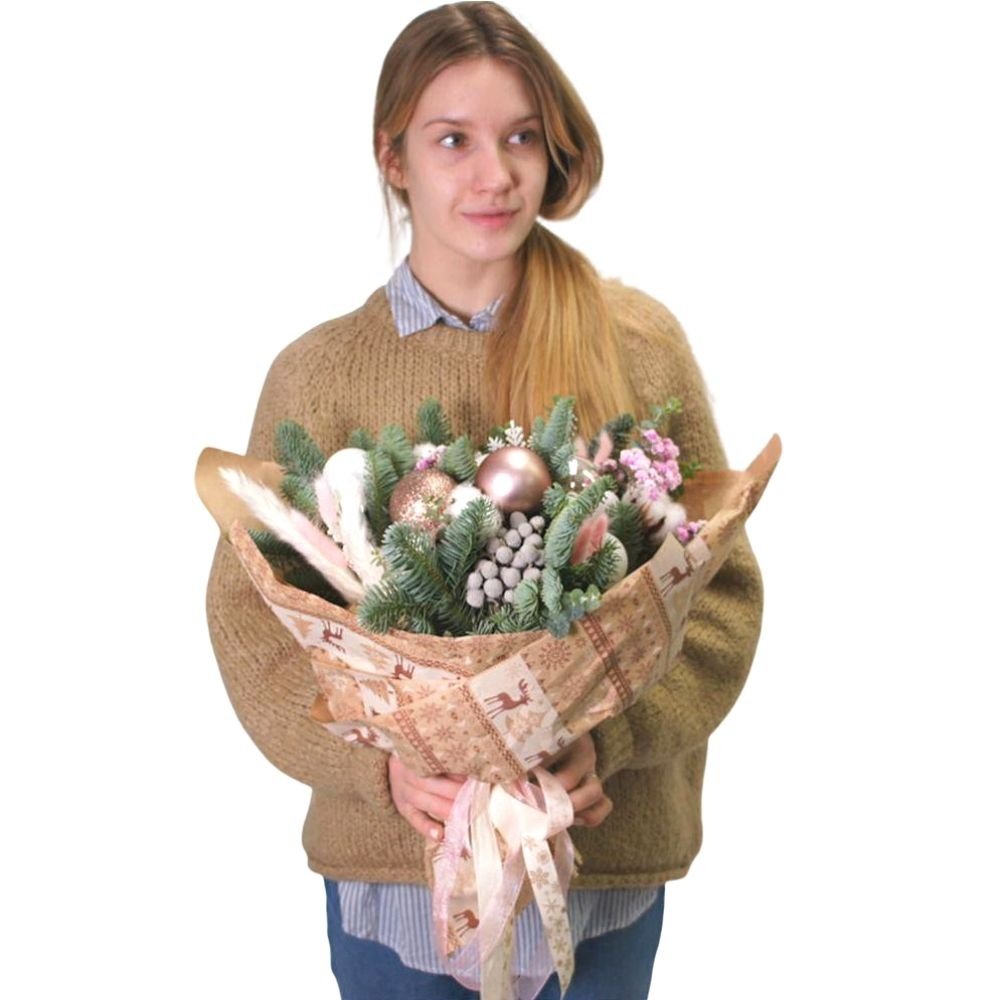 Новогодний букет Хетта