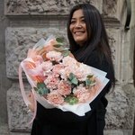 Счастливые дни: кремовые гвоздики и ароматные листья эвкалипта в Санкт-Петербурге - Фотография 8