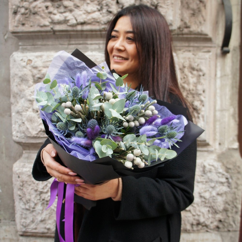 Необычные оригинальные букеты 💐🏵🏵 в Санкт-Петербурге: купить необычный ...