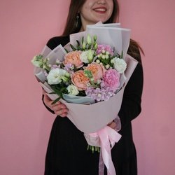 Букет Пион-букет: нежный букет цветов за 4990