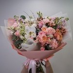 Пион-букет: нежный букет цветов за 7990. Купить с доставкой в Санкт-Петербурге - Фотография 1