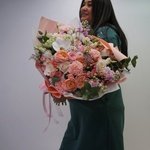 Пион-букет: большой и нежный букет цветов за 9990 рублей. Купить цветы с доставкой в Санкт-Петербурге - Фотография 6