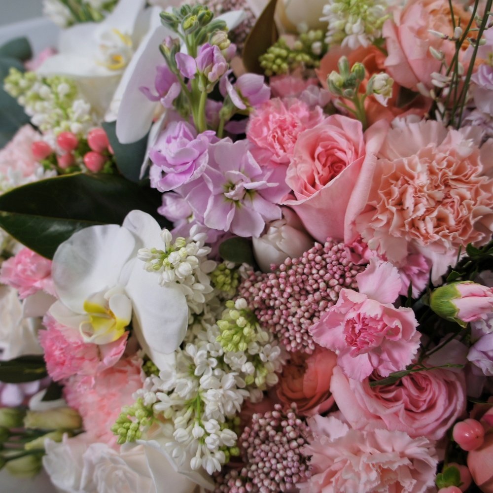 Пион-букет: нежный букет цветов за 27790