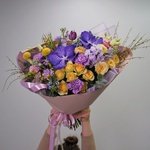 Цветочный улёт: яркий букет цветов за 5850 в Санкт-Петербурге. Доставка круглосуточно - Фотография 11