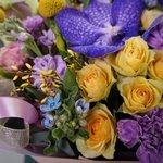 Цветочный улёт: яркий букет цветов за 5850 в Санкт-Петербурге. Доставка круглосуточно - Фотография 7