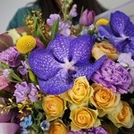 Цветочный улёт: яркий букет цветов за 5850 в Санкт-Петербурге. Доставка круглосуточно - Фотография 5