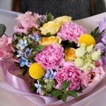 Цветочный улёт: яркий букет цветов за 3990 в Санкт-Петербурге - Фотография 5