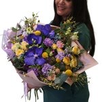 Цветочный улёт: яркий букет цветов за 7990 в Санкт-Петербурге - Фотография 1 Цветочный улёт: яркий букет цветов за 7990 в Санкт-Петербурге - Фотография 1