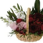 Баскета: корзина с цветами за 4590 в Санкт-Петербурге - Фотография 3