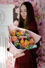 Очепятка: букет цветов со свободным составом. Доставка цветов любимым в Санкт-Петербурге - Фотография 7