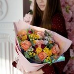 Очепятка: букет цветов со свободным составом. Доставка цветов любимым в Санкт-Петербурге - Фотография 12