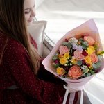 Очепятка: букет цветов со свободным составом. Доставка цветов любимым в Санкт-Петербурге - Фотография 9