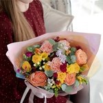 Очепятка: букет цветов со свободным составом. Доставка цветов любимым в Санкт-Петербурге - Фотография 4