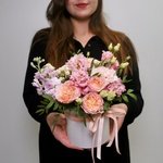 Боска: цветы в шляпной коробке за 3590 в Санкт-Петербурге - Фотография 5 Боска: цветы в шляпной коробке за 3590 в Санкт-Петербурге - Фотография 5