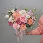 Боска: цветы в шляпной коробке за 6350 в Санкт-Петербурге - Фотография 8