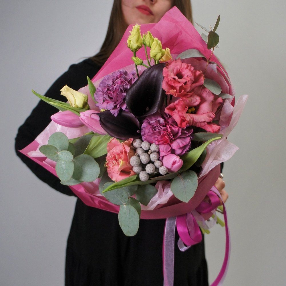 Музыку громче! Букет на вкус весёлого флориста в Санкт-Петербурге