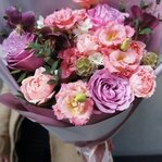 Пока ты спал: пионовидные розы, ажурный лизиантус и другие свежие цветы в Санкт-Петербурге - Фотография 6