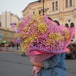 Ямайское облако: объёмный букет розовой и лимонной гипсофилы - Фотография 13