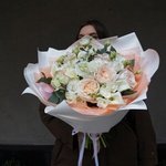 Роуз: пионовидные розы, каллы, лизиантус в Санкт-Петербурге - Фотография 7