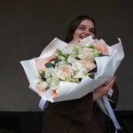 Роуз: пионовидные розы, каллы, лизиантус в Санкт-Петербурге - Фотография 15