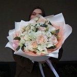 Роуз: пионовидные розы, каллы, лизиантус в Санкт-Петербурге - Фотография 14