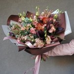 Отражение глаз твоих: тропический леукасперум, тёмные каллы и аутентичная скабиоза в Санкт-Петербурге - Фотография 12