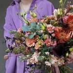 Отражение глаз твоих: тропический леукасперум, тёмные каллы и аутентичная скабиоза в Санкт-Петербурге - Фотография 9