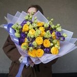 При свете луны: пионовидные кустовые розы и эустома (лизиантус) в Санкт-Петербурге - Фотография 6 При свете луны: пионовидные кустовые розы и эустома (лизиантус) в Санкт-Петербурге - Фотография 6