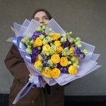 При свете луны: пионовидные кустовые розы и эустома (лизиантус) в Санкт-Петербурге - Фотография 9 При свете луны: пионовидные кустовые розы и эустома (лизиантус) в Санкт-Петербурге - Фотография 9