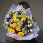 При свете луны: пионовидные кустовые розы и эустома (лизиантус) в Санкт-Петербурге - Фотография 10 При свете луны: пионовидные кустовые розы и эустома (лизиантус) в Санкт-Петербурге - Фотография 10