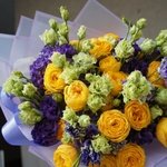 При свете луны: пионовидные кустовые розы и эустома (лизиантус) в Санкт-Петербурге - Фотография 12 При свете луны: пионовидные кустовые розы и эустома (лизиантус) в Санкт-Петербурге - Фотография 12