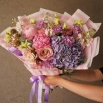 Тающие ледники: густомахровые пионы, гортензия и другие цветы в Санкт-Петербурге - Фотография 10