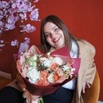 Июльская дымка: фактурная гвоздика, маттиола и ветви эвкалипта в Санкт-Петербурге - Фотография 3