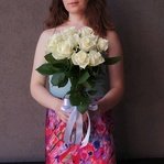 Розы недорого: 11 цветков, высота 50 см. Акция. Доставка в Санкт-Петербурге - Фотография 2