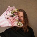 Клубничный зефир: пион, маттиола и кружевная эустома в Санкт-Петербурге - Фотография 2 Клубничный зефир: пион, маттиола и кружевная эустома в Санкт-Петербурге - Фотография 2