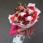 Ласковый Лео: пионы, каллы и фрезия в Санкт-Петербурге - Фотография 1