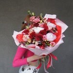 Ласковый Лео: пионы, каллы и фрезия в Санкт-Петербурге - Фотография 8