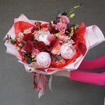 Ласковый Лео: пионы, каллы и фрезия в Санкт-Петербурге - Фотография 12