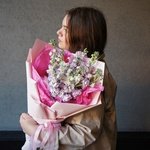 Ароматные цветы недорого: фактурная маттиола микс. Доставка букета в Санкт-Петербурге - Фотография 6