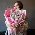 Ароматные цветы недорого: фактурная маттиола микс. Доставка букета в Санкт-Петербурге - Фотография 7