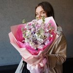 Ароматные цветы недорого: фактурная маттиола микс. Доставка букета в Санкт-Петербурге - Фотография 11