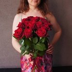 Красные розы недорого: 15 цветков, высота 50 см. Санкт-Петербург круглосуточно доставка цветов - Фотография 3