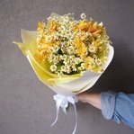 Альстромерия и ромашки недорого в Санкт-Петербурге - Фотография 7