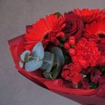 Багровый пик: красные герберы, плоды гиперикума и другие цветы в Санкт-Петербурге - Фотография 10