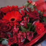 Багровый пик: красные герберы, плоды гиперикума и другие цветы в Санкт-Петербурге - Фотография 5