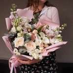 Ванильное небо: белоснежные каллы, пионовидная роза и ароматная маттиола в Санкт-Петербурге - Фотография 13 Ванильное небо: белоснежные каллы, пионовидная роза и ароматная маттиола в Санкт-Петербурге - Фотография 13