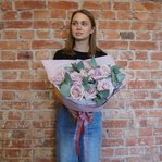 Фактурная роза Фейт и ароматный эвкалипт в Санкт-Петербурге - Фотография 8