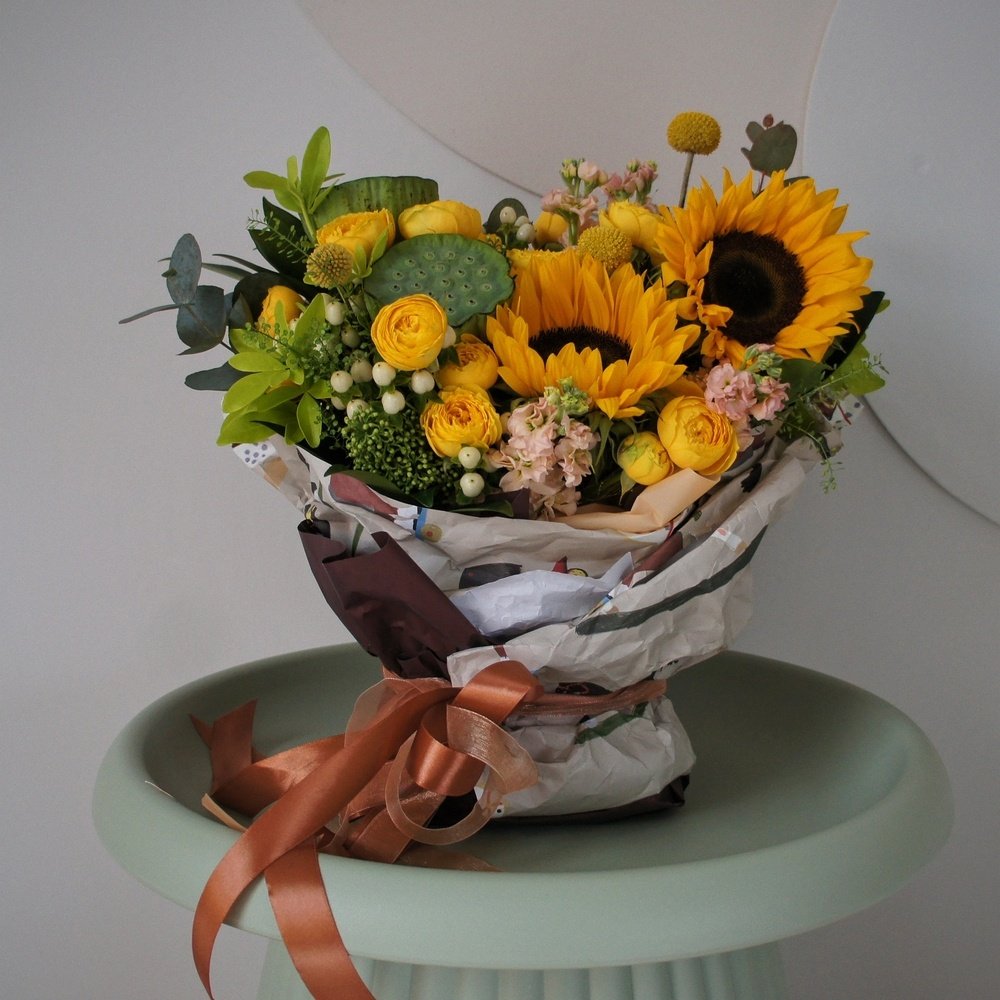 Взволнованная Маргарита: интерьерная композиция в оттенках жёлтого