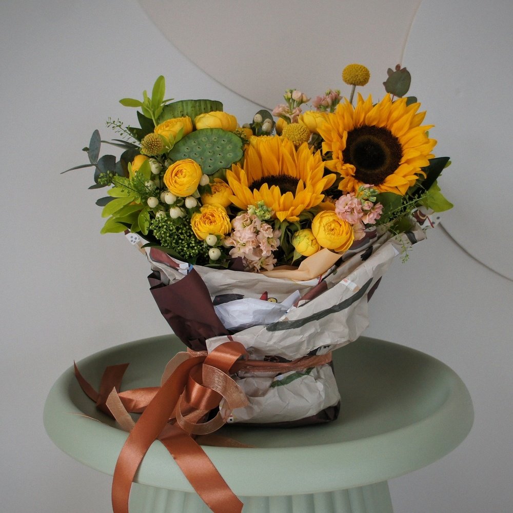 Взволнованная Маргарита: интерьерная композиция в оттенках жёлтого