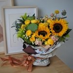 Взволнованная Маргарита: интерьерная композиция в оттенках жёлтого. Доставка цветов в Санкт-Петербурге круглосуточно - Фотография 16 Взволнованная Маргарита: интерьерная композиция в оттенках жёлтого. Доставка цветов в Санкт-Петербурге круглосуточно - Фотография 16